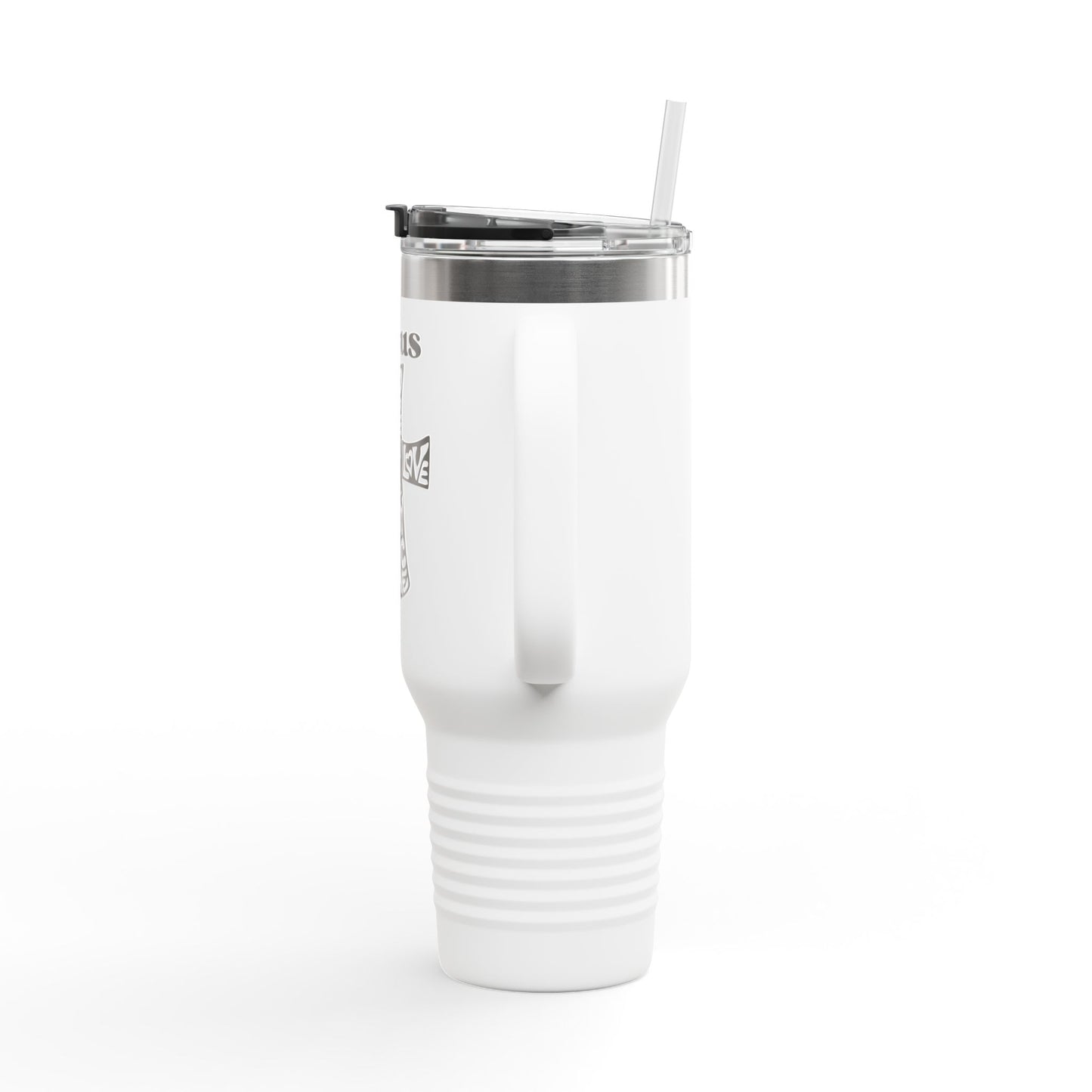 Inspirational Jesus Travel Mug - 40oz Insulated Tumbler for Faith and Hope