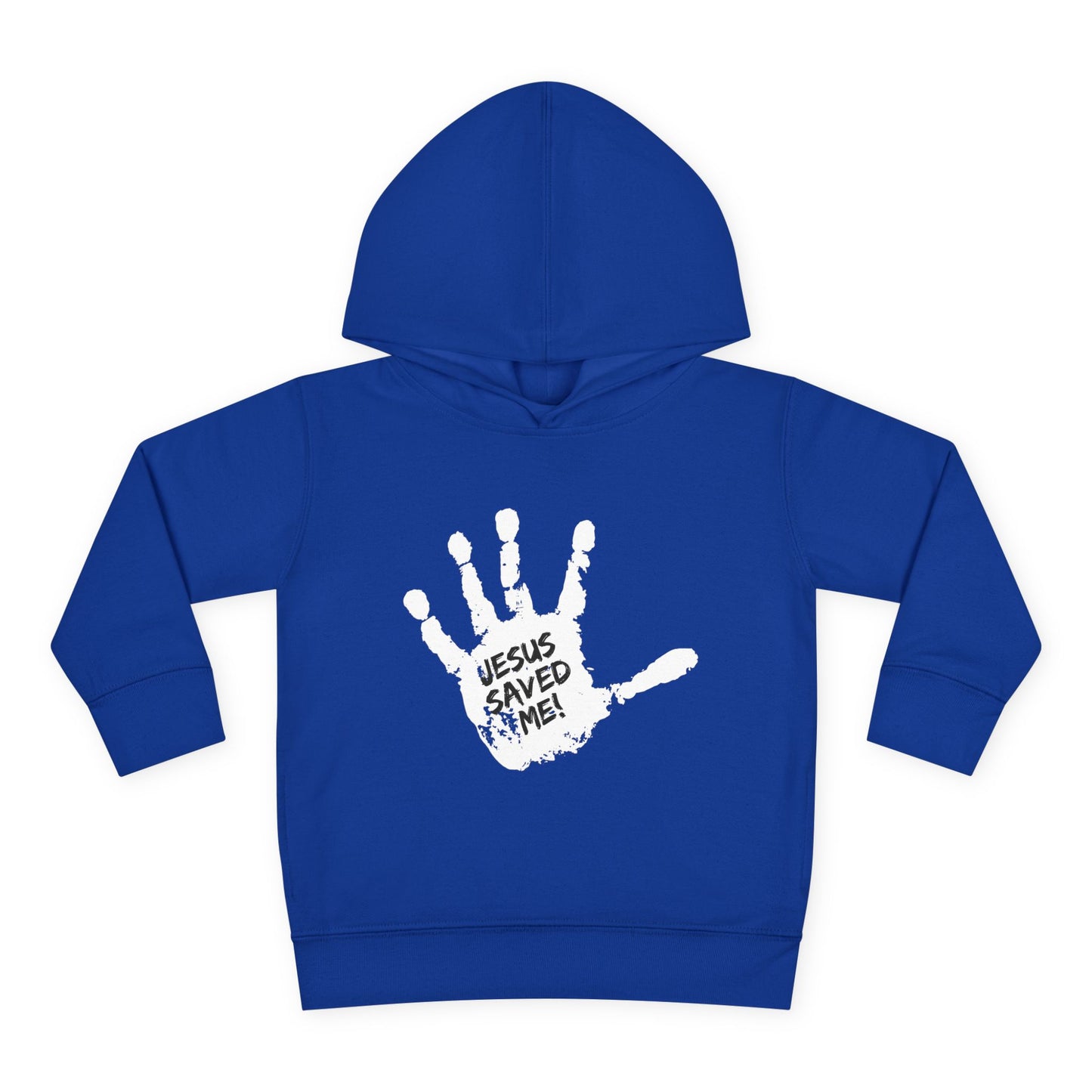 Toddler - Jesus Saved Me Fleece Hoodie, Love Like Jesus John 13:34 (Front & Back Design)