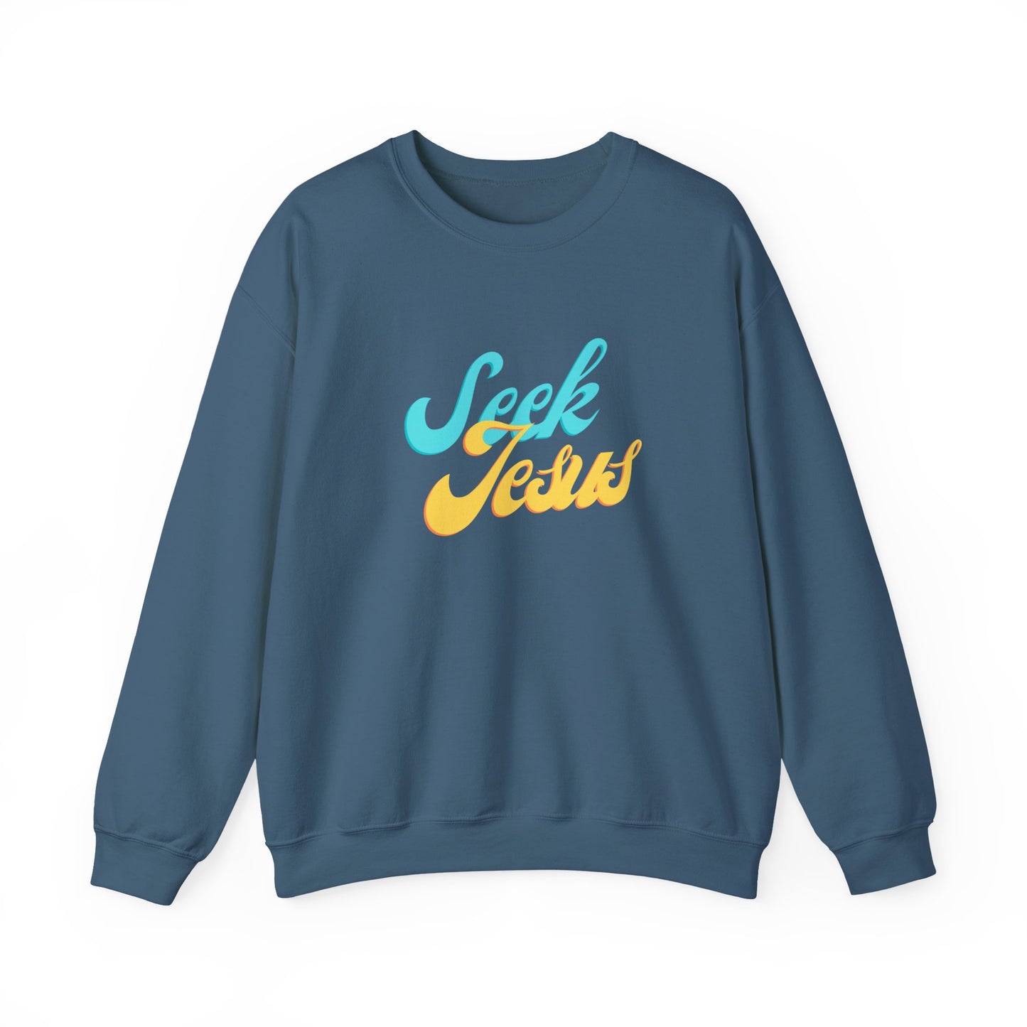 Adult Unisex - Seek Jesus Crewneck Sweatshirt