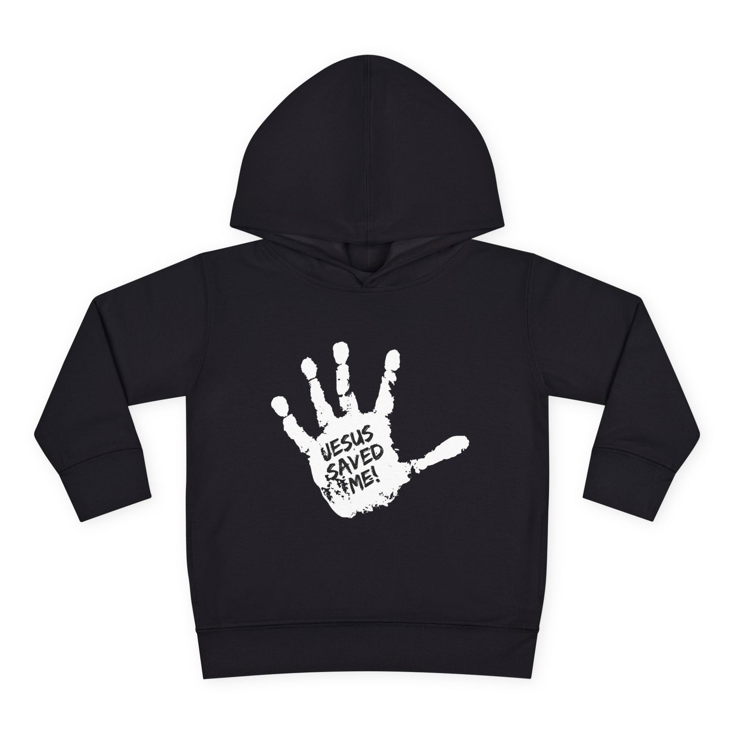 Toddler - Jesus Saved Me Fleece Hoodie, Love Like Jesus John 13:34 (Front & Back Design)