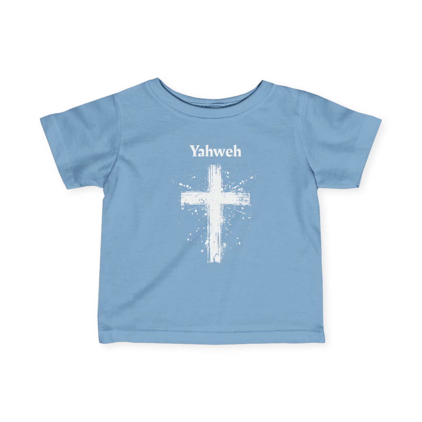 Infant Yahweh Cross Fine Jersey Tee - Covered by Faith
