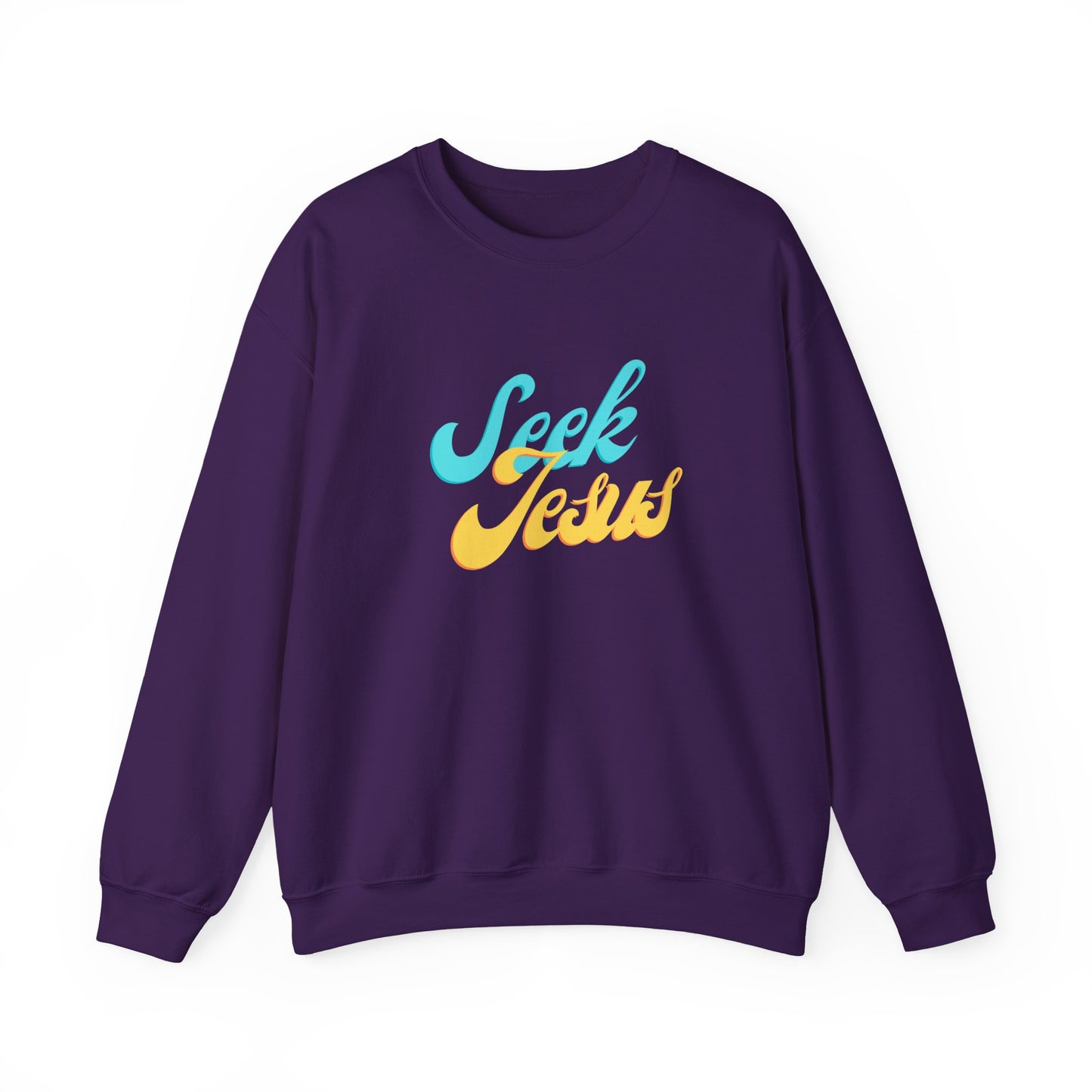 Adult Unisex - Seek Jesus Crewneck Sweatshirt