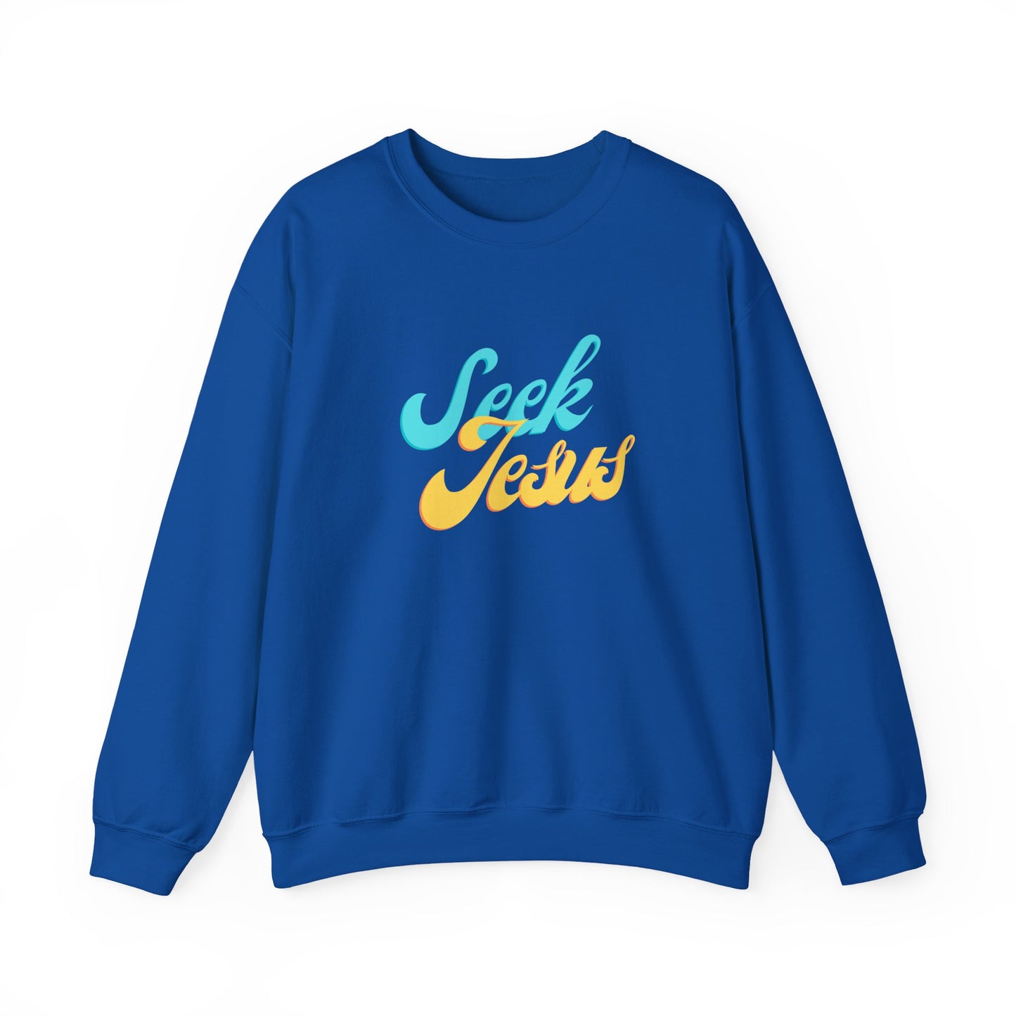 Adult Unisex - Seek Jesus Crewneck Sweatshirt