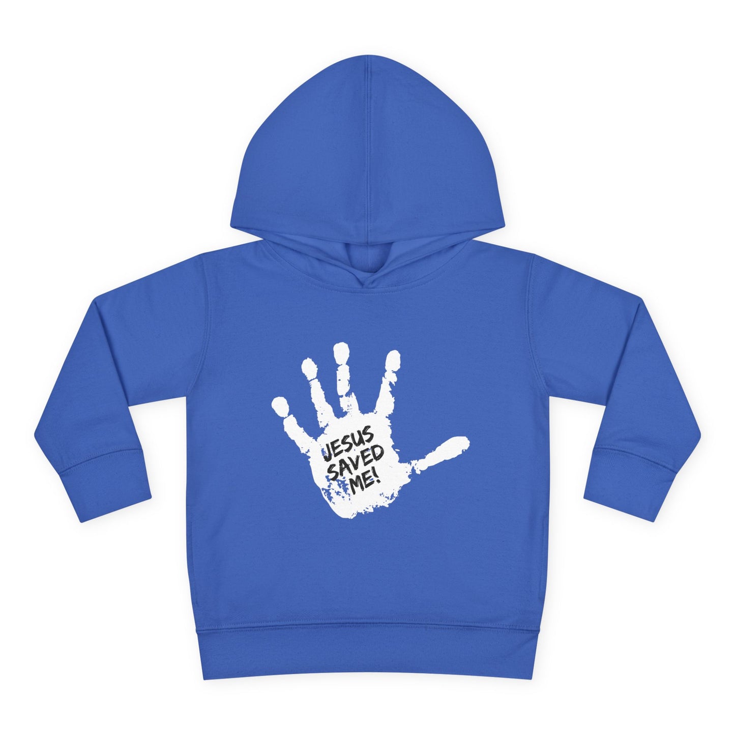 Toddler - Jesus Saved Me Fleece Hoodie, Love Like Jesus John 13:34 (Front & Back Design)