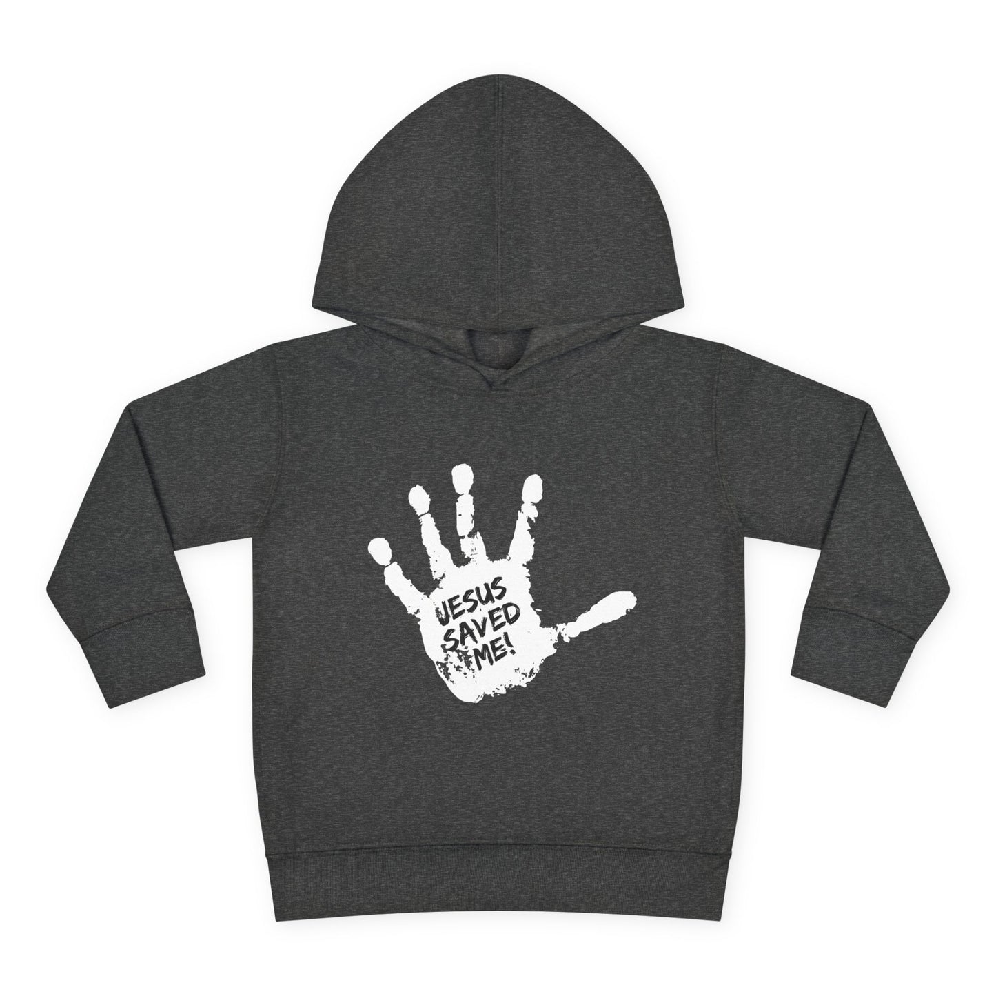 Toddler - Jesus Saved Me Fleece Hoodie, Love Like Jesus John 13:34 (Front & Back Design)