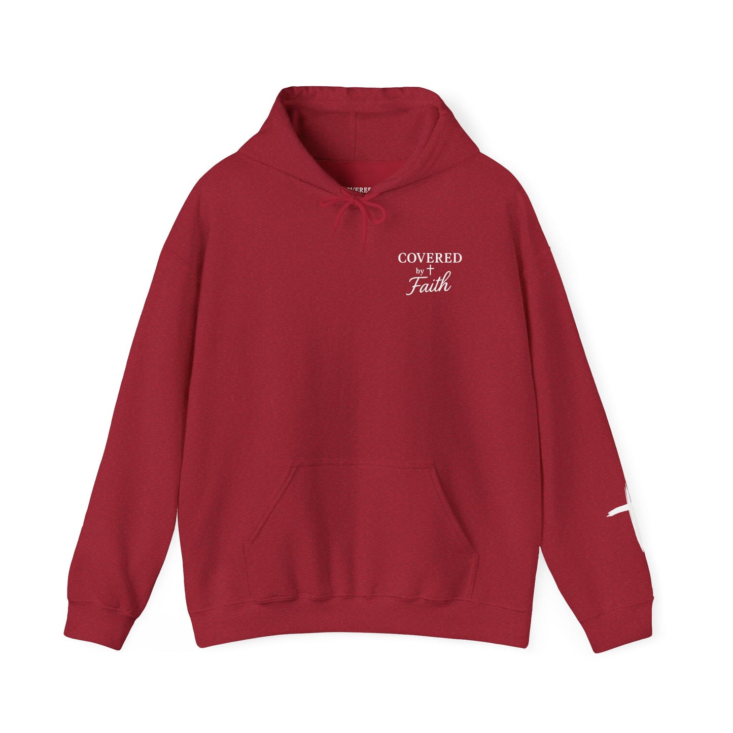 Adult Unisex Faith-Inspired Hooded Sweatshirt - Inspirational Gift for Christians, Cozy Spiritual Wear