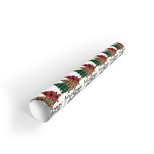 Festive Christmas Gift Wrapping Paper Roll Gift Wrap Supplies | Holiday Present Wrap