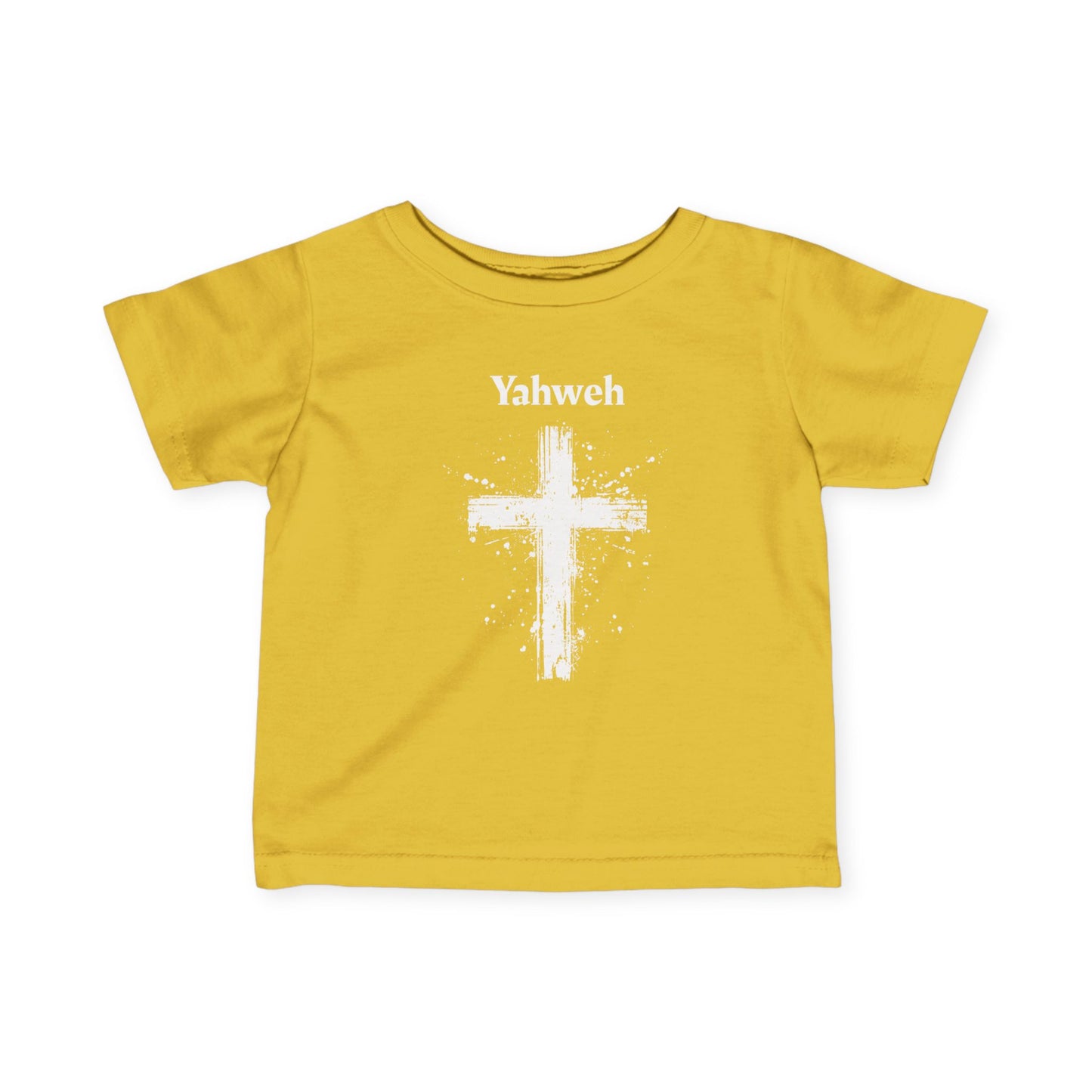 Infant Yahweh Cross Fine Jersey Tee - Covered by Faith