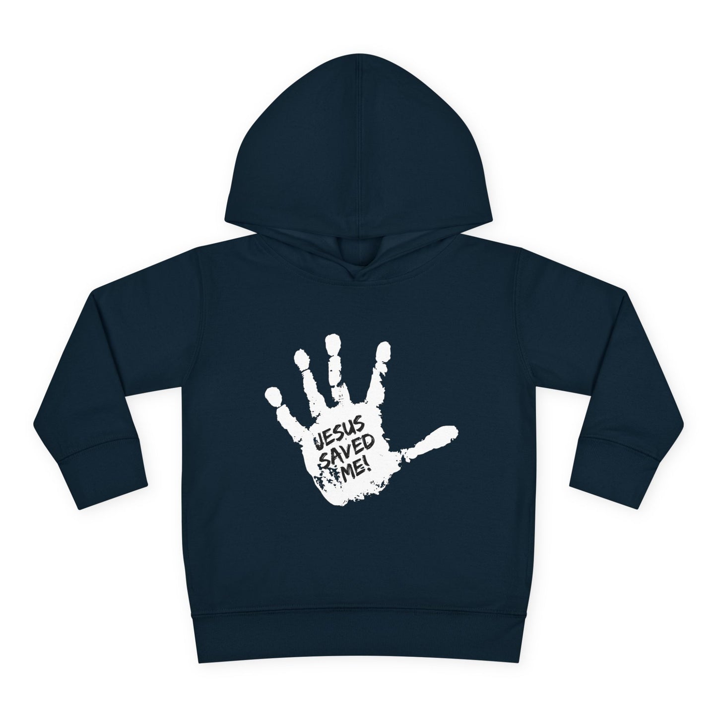 Toddler - Jesus Saved Me Fleece Hoodie, Love Like Jesus John 13:34 (Front & Back Design)