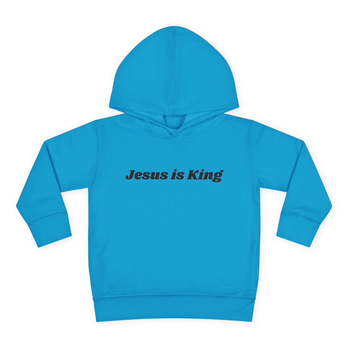 Toddler - Jesus is King Fleece Hoodie (Front & Back Design)