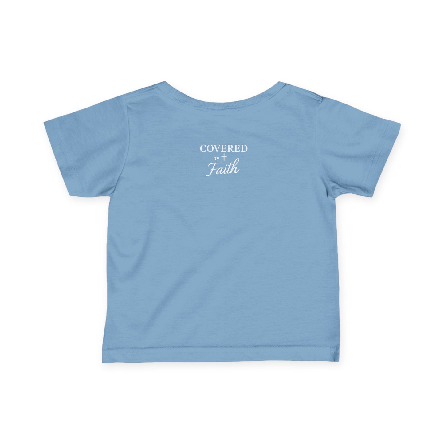 Infant Yahweh Cross Fine Jersey Tee - Covered by Faith