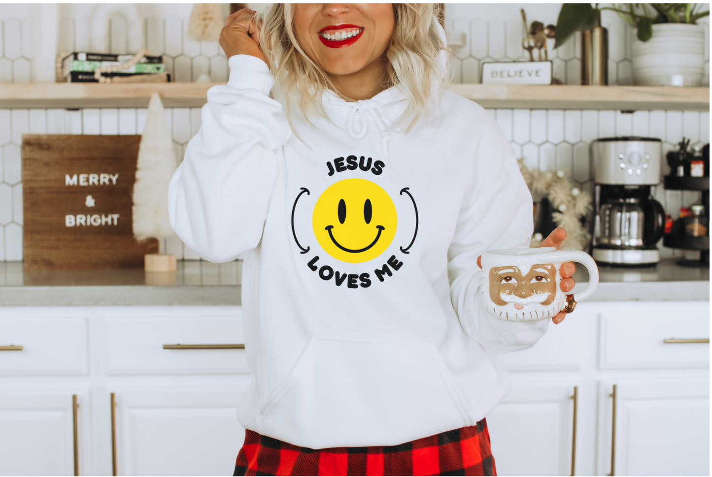 Adult Unisex - Jesus Loves Me Hoodie