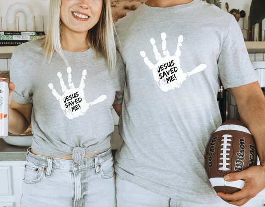 Adult Uunisex Inspirational Jesus Saved Me T-Shirt