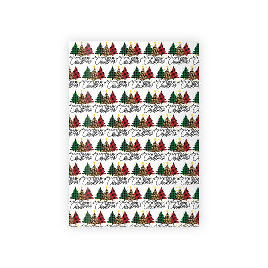 Festive Christmas Gift Wrapping Paper Roll Gift Wrap Supplies | Holiday Present Wrap