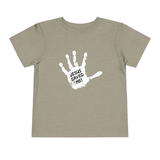Toddler - Jesus Saved Me Short Sleeve Tee