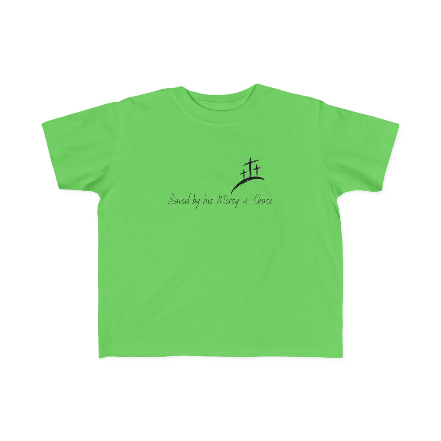 Toddler - Saved by His Mercy & Grace Tee