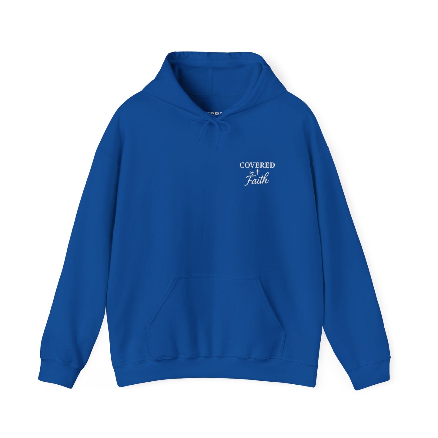 Unisex Covered x Faith Logo Branded Hoodie