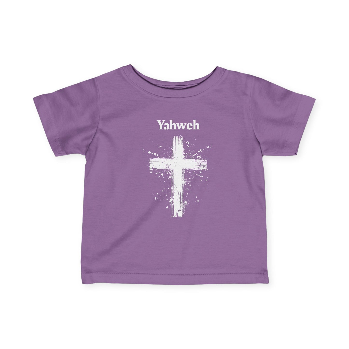 Infant Yahweh Cross Fine Jersey Tee - Covered by Faith