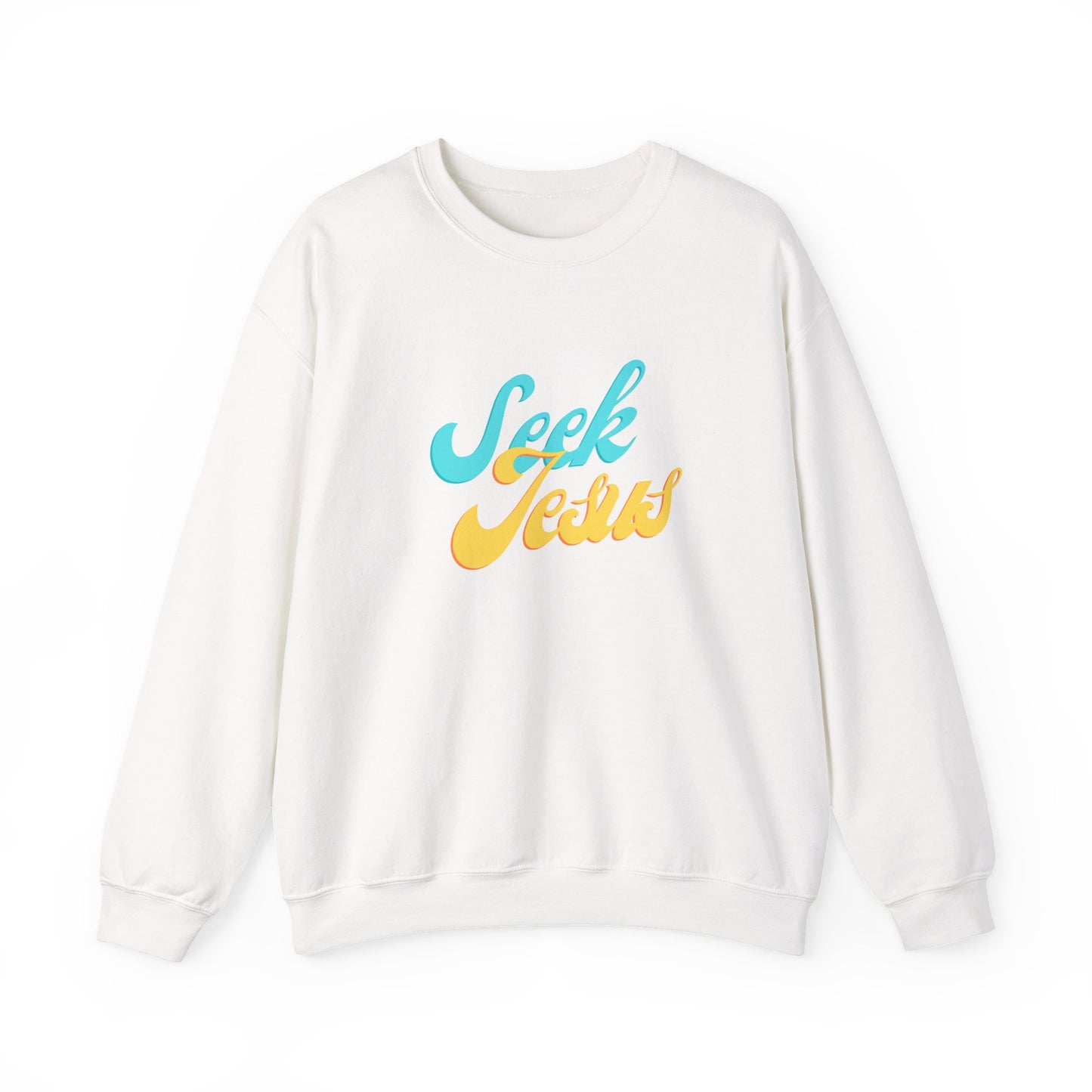 Adult Unisex - Seek Jesus Crewneck Sweatshirt