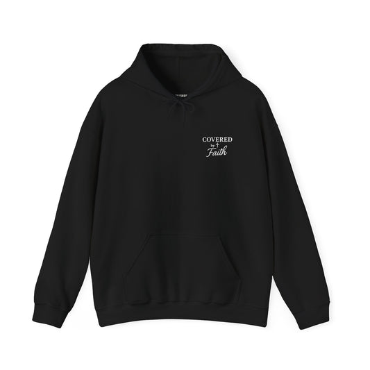 Unisex Covered x Faith Logo Branded Hoodie