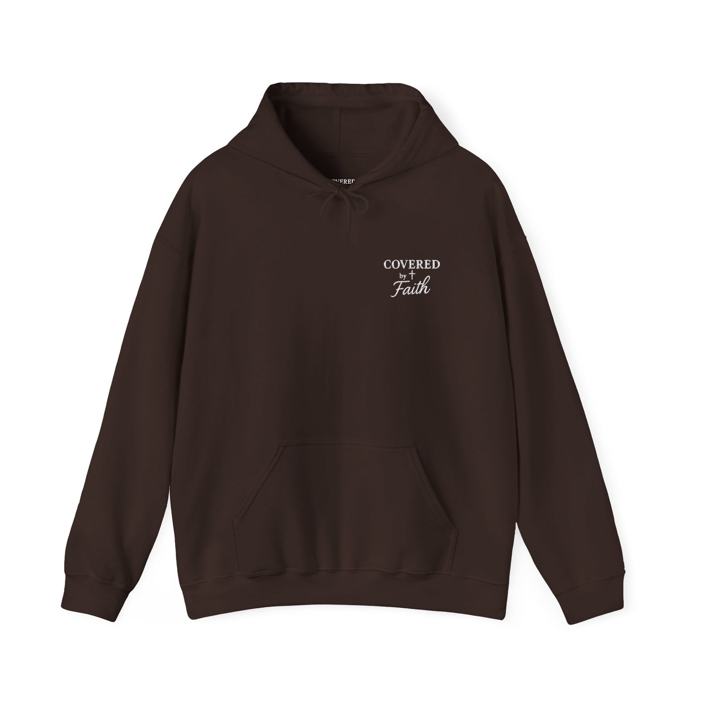 Unisex Covered x Faith Logo Branded Hoodie