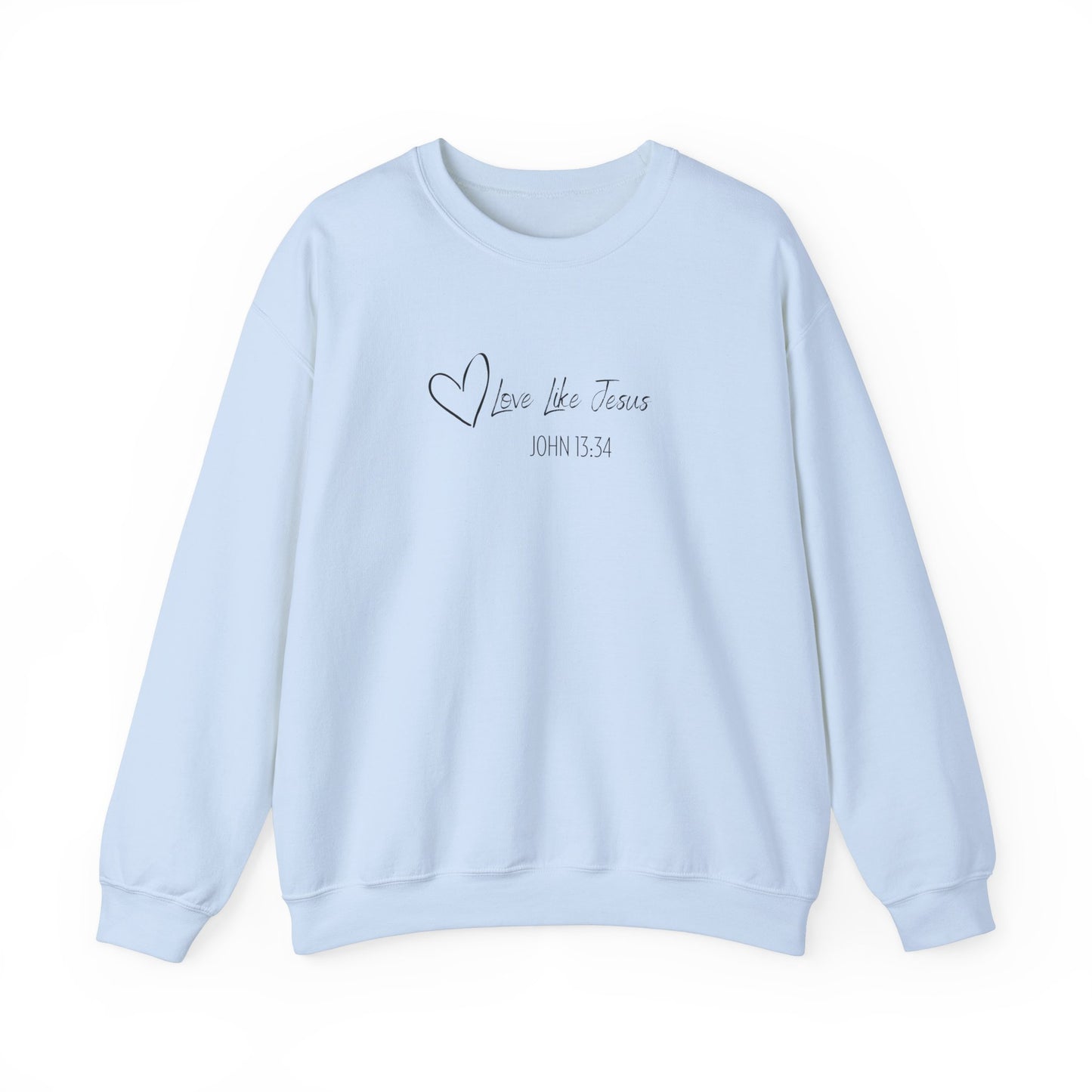 Adult Unisex - Love Like Jesus Crewneck Sweatshirt