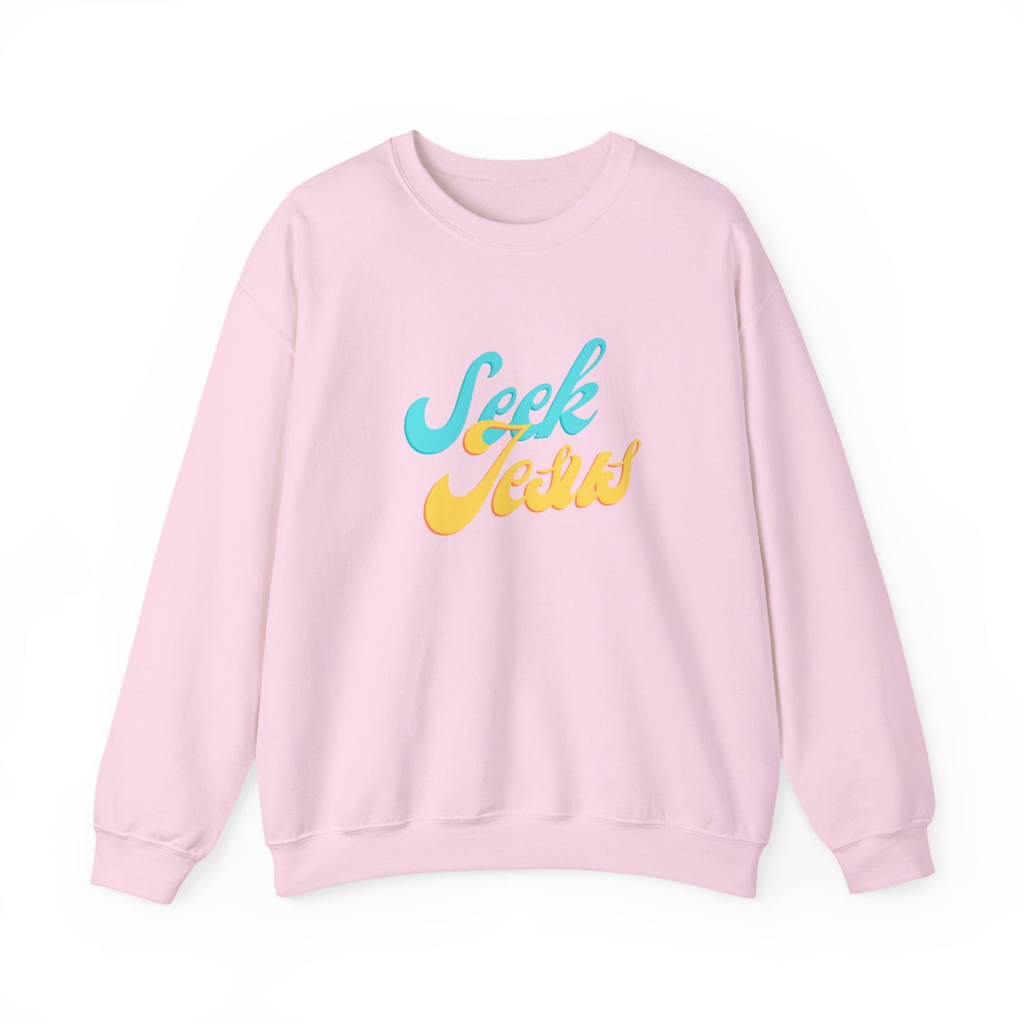 Adult Unisex - Seek Jesus Crewneck Sweatshirt