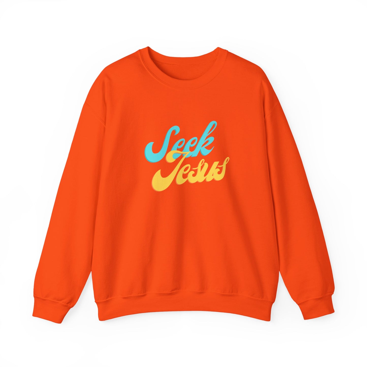 Adult Unisex - Seek Jesus Crewneck Sweatshirt