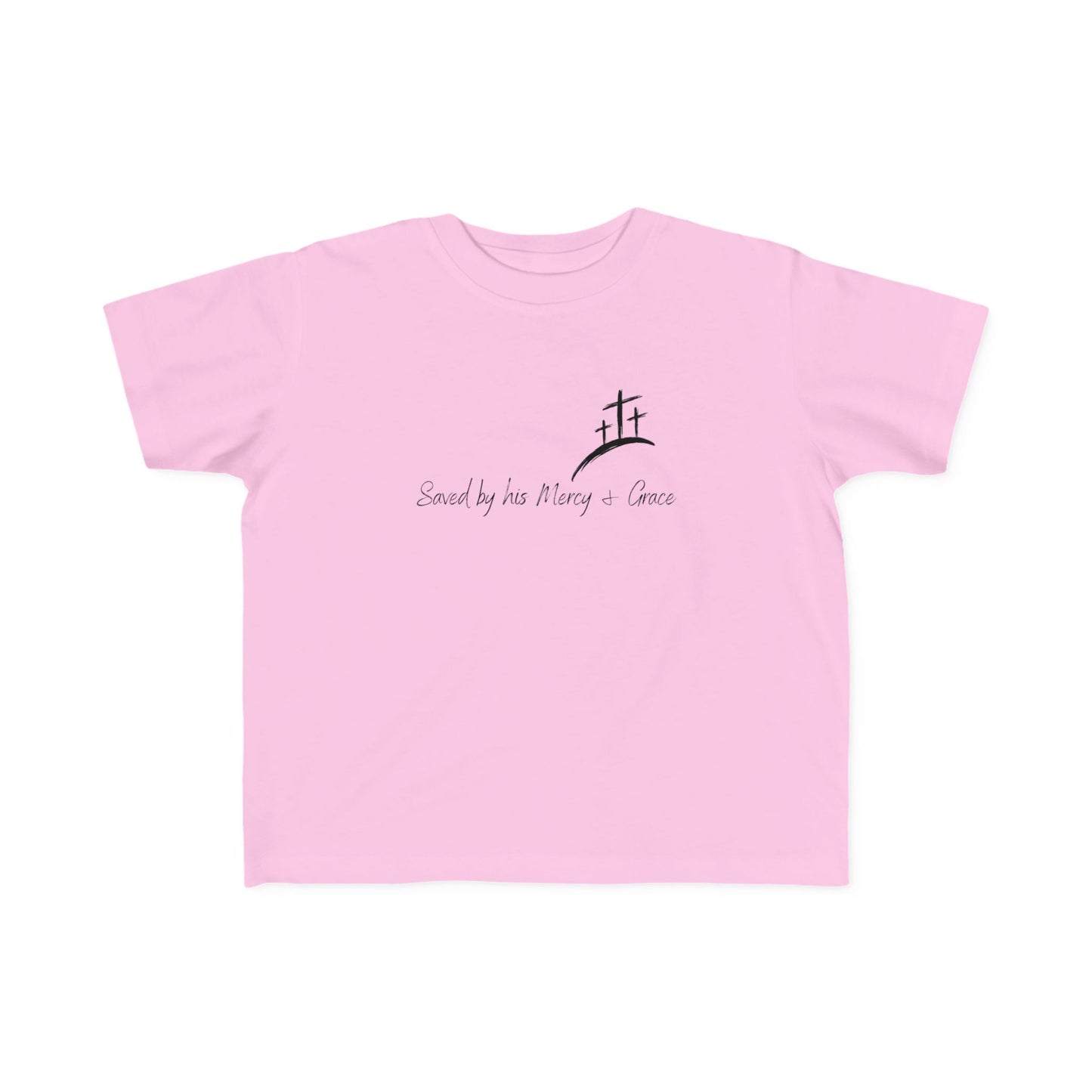 Toddler - Saved by His Mercy & Grace Tee