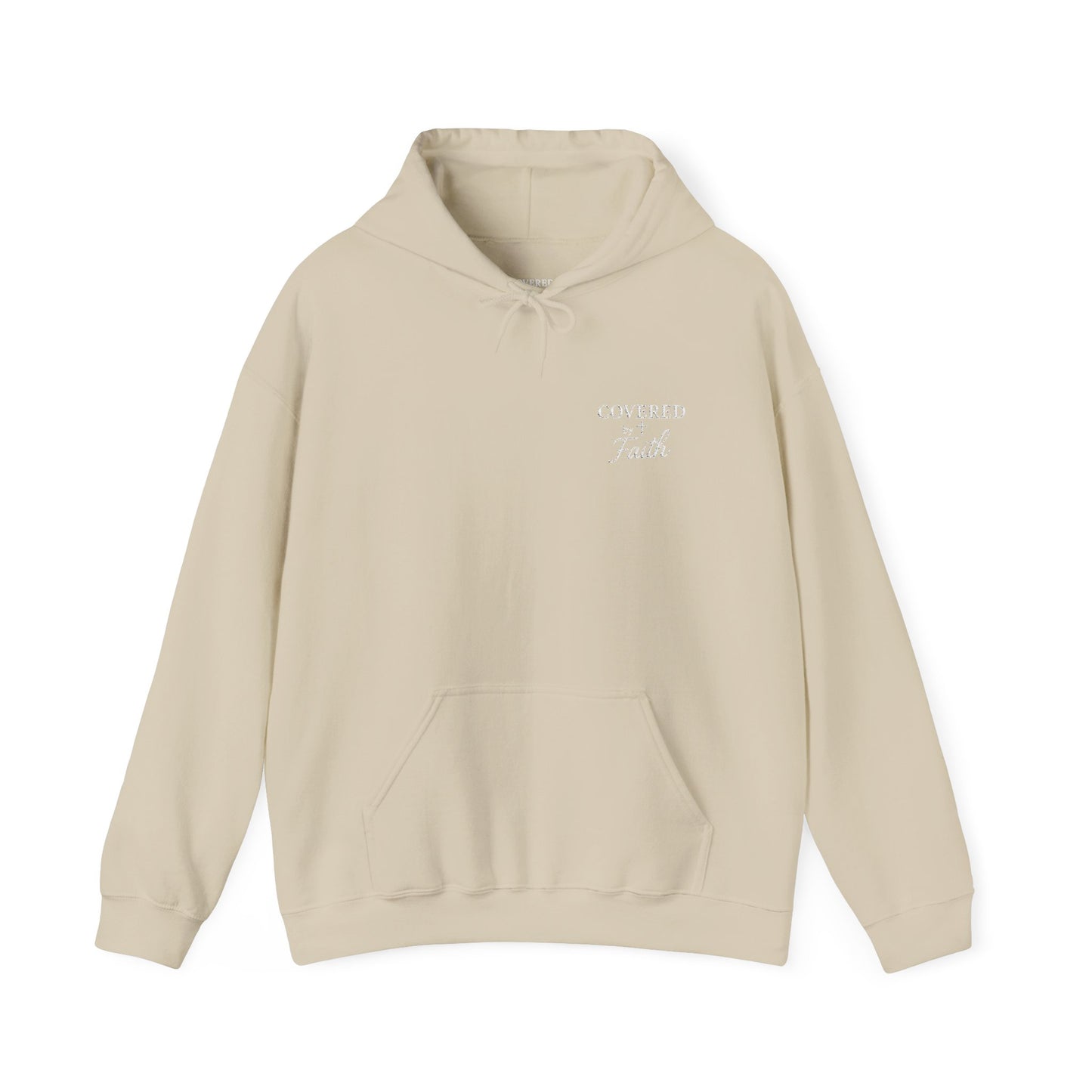 Unisex Covered x Faith Logo Branded Hoodie