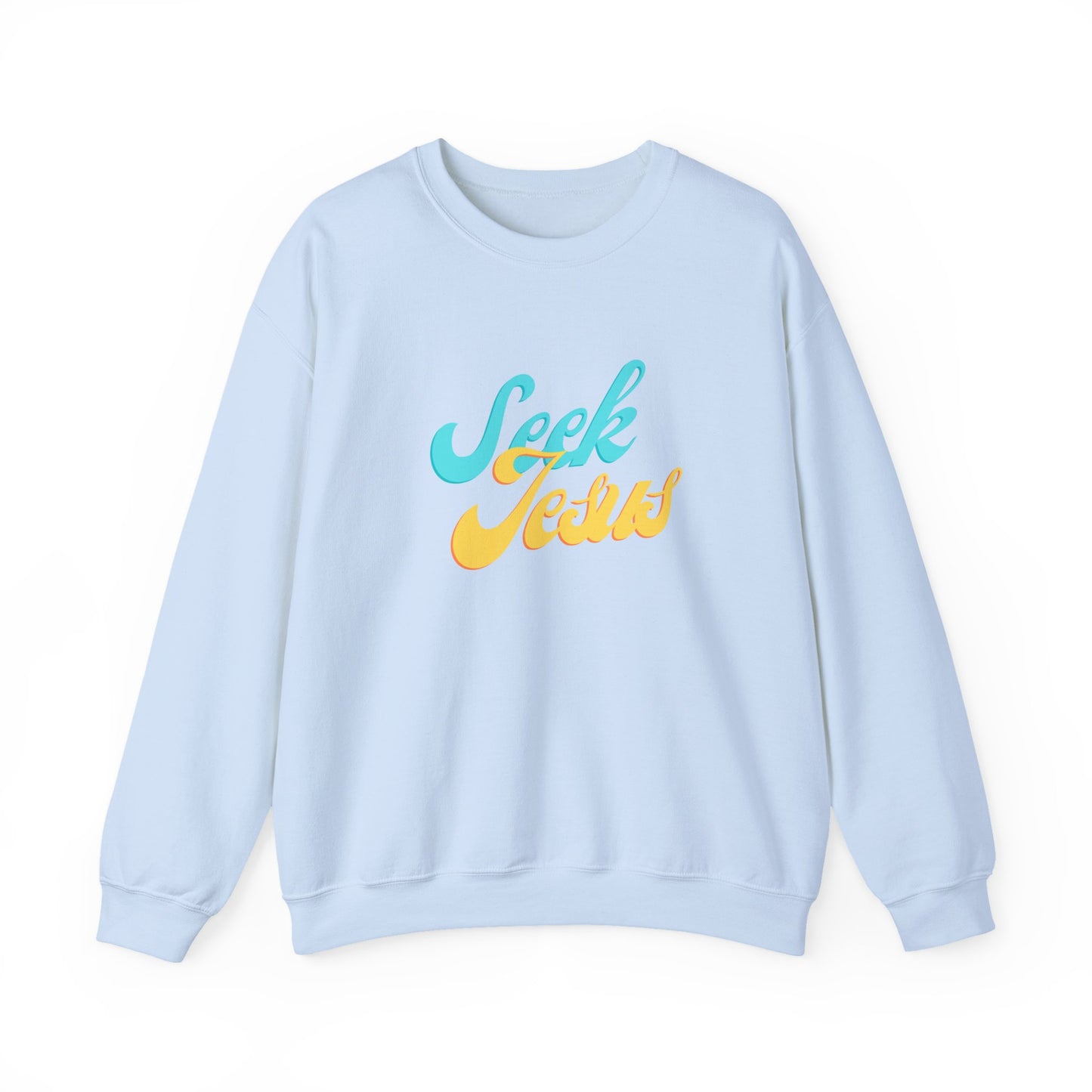 Adult Unisex - Seek Jesus Crewneck Sweatshirt