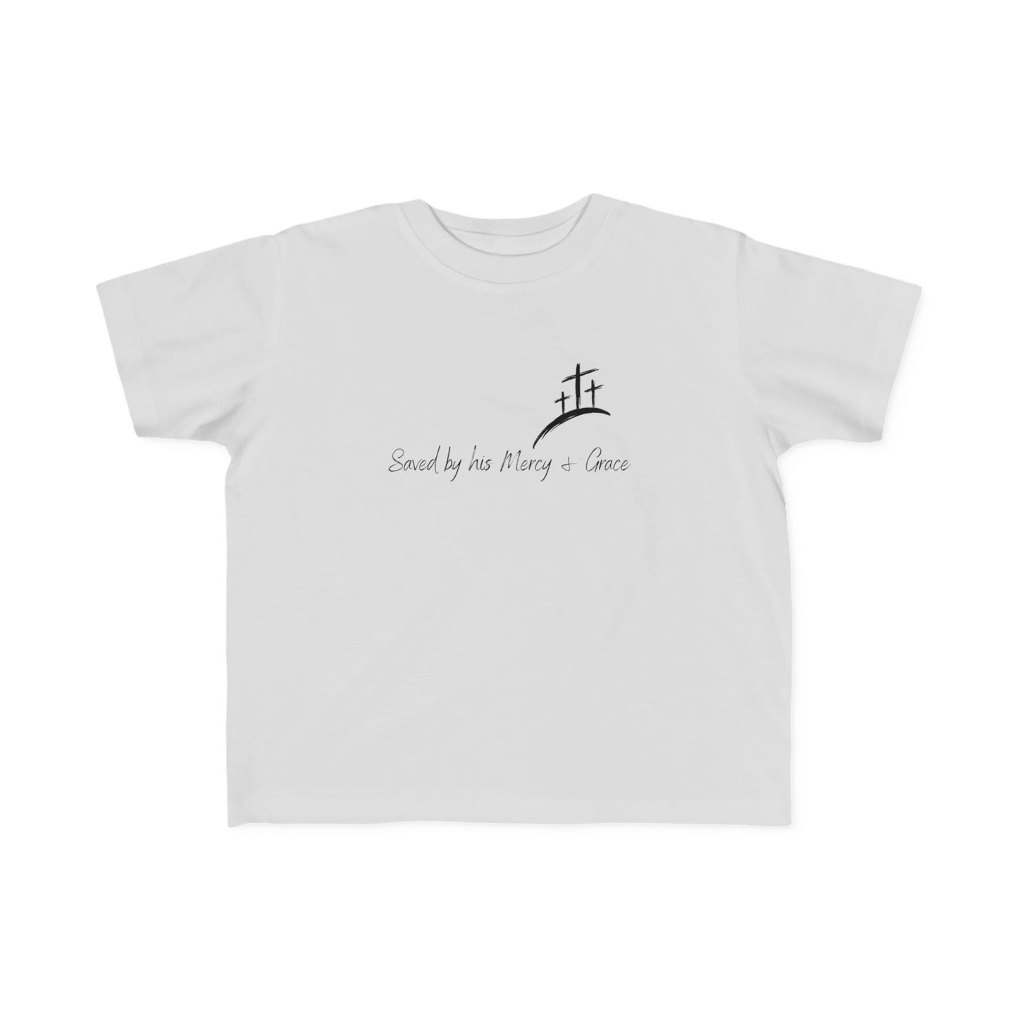 Toddler - Saved by His Mercy & Grace Tee