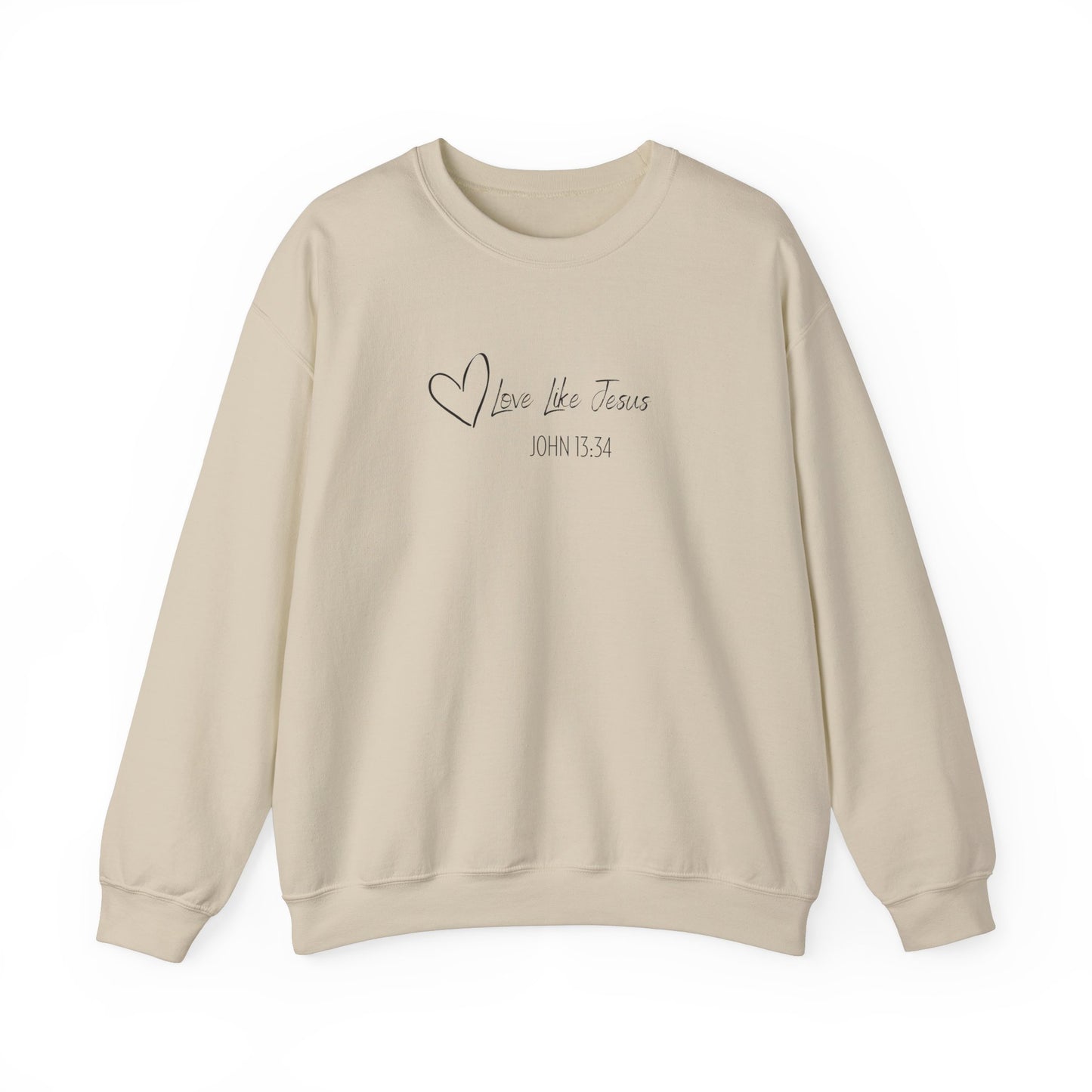 Adult Unisex - Love Like Jesus Crewneck Sweatshirt