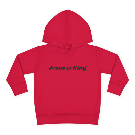 Toddler - Jesus is King Fleece Hoodie (Front & Back Design)