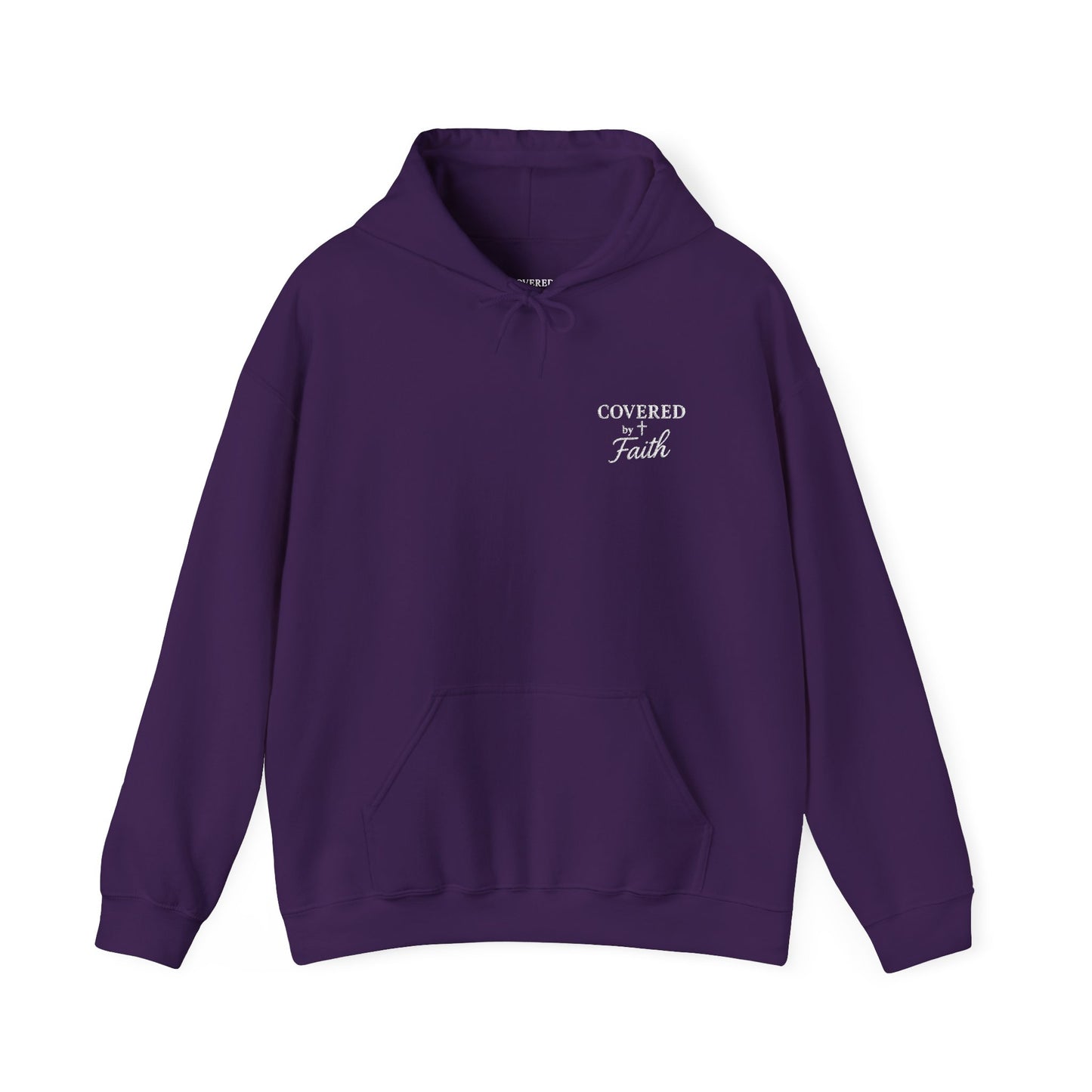 Unisex Covered x Faith Logo Branded Hoodie