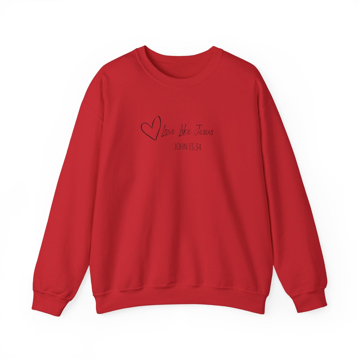 Adult Unisex - Love Like Jesus Crewneck Sweatshirt