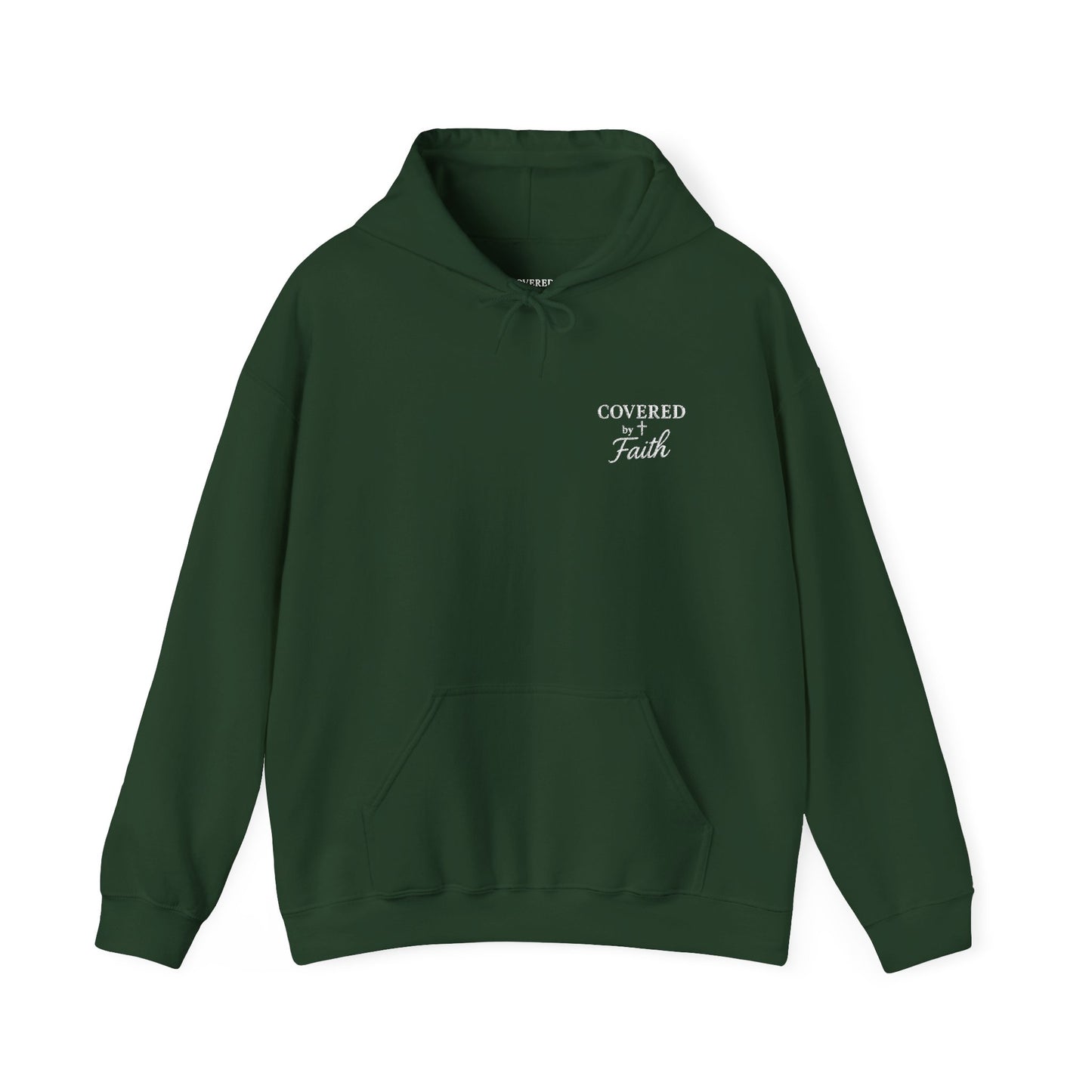 Unisex Covered x Faith Logo Branded Hoodie