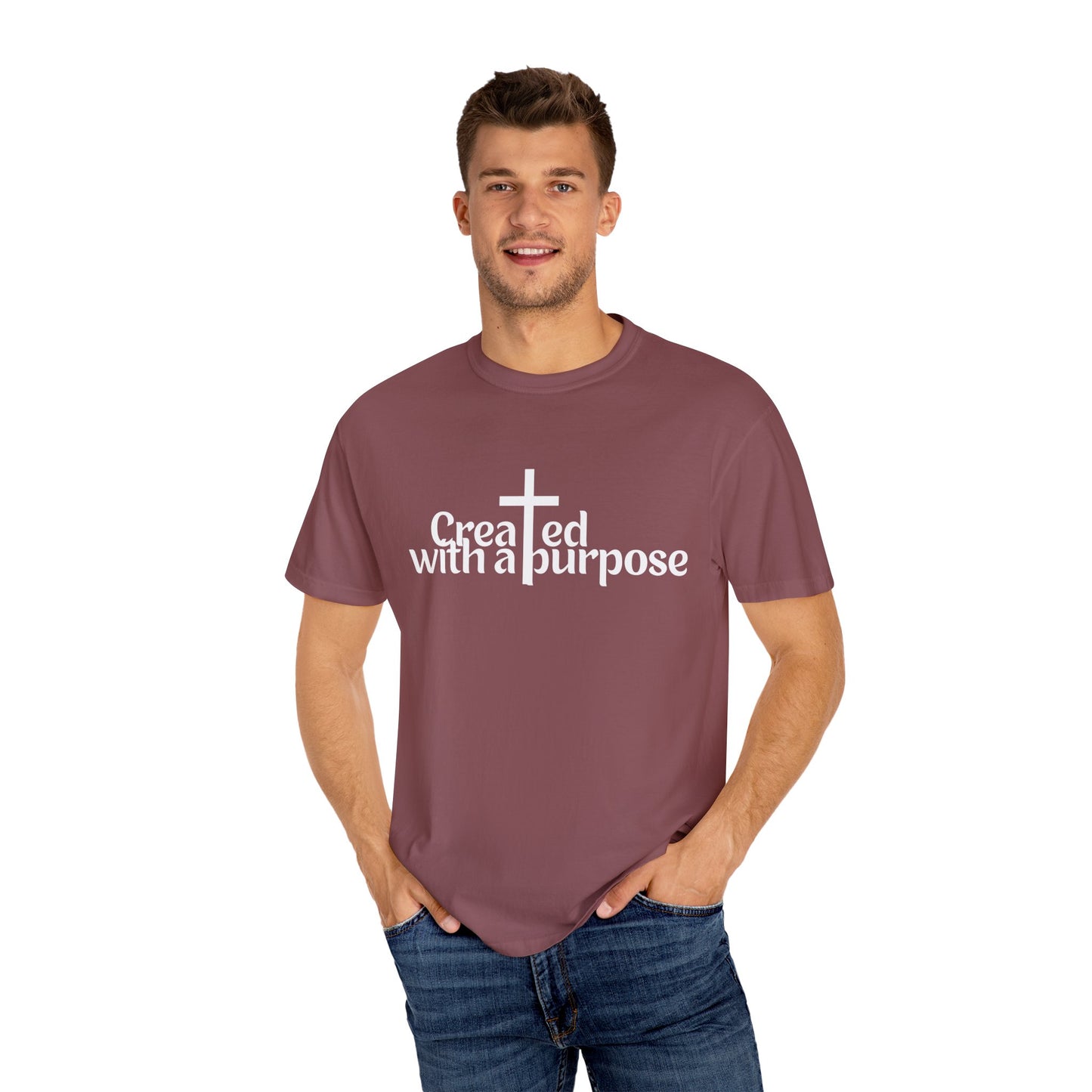 Adult Unisex T-Shirt - Created with a Purpose