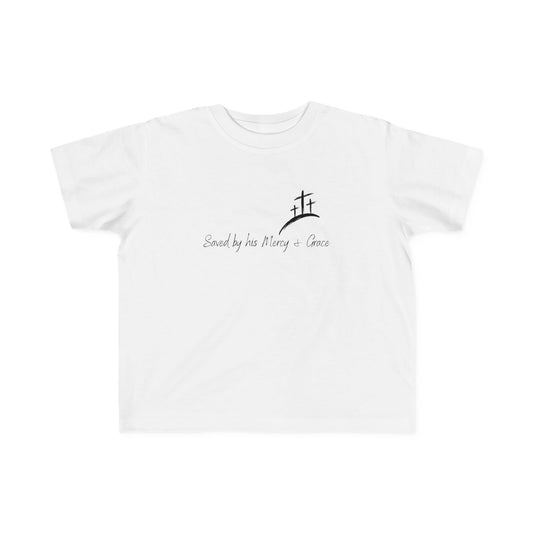 Toddler - Saved by His Mercy & Grace Tee