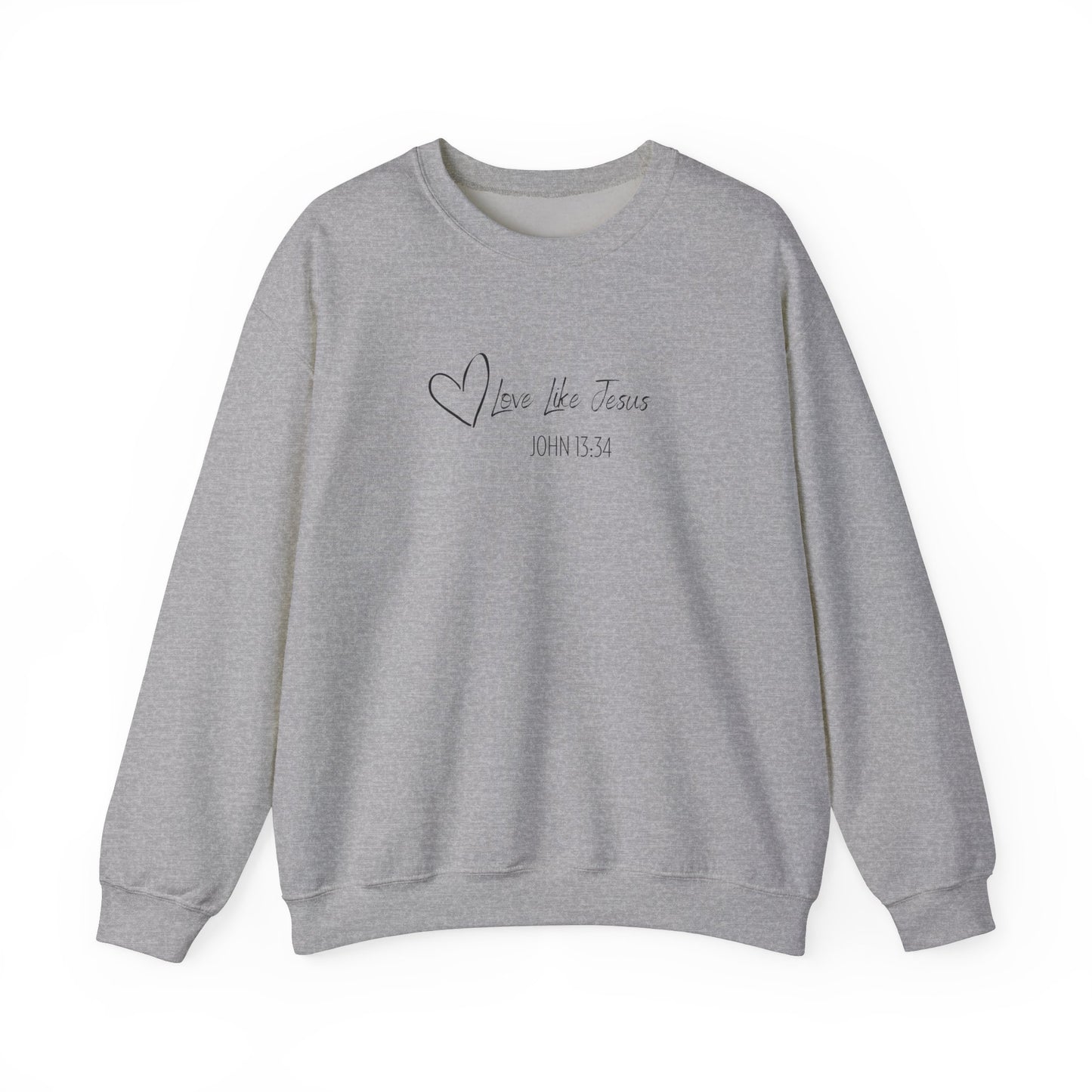 Adult Unisex - Love Like Jesus Crewneck Sweatshirt