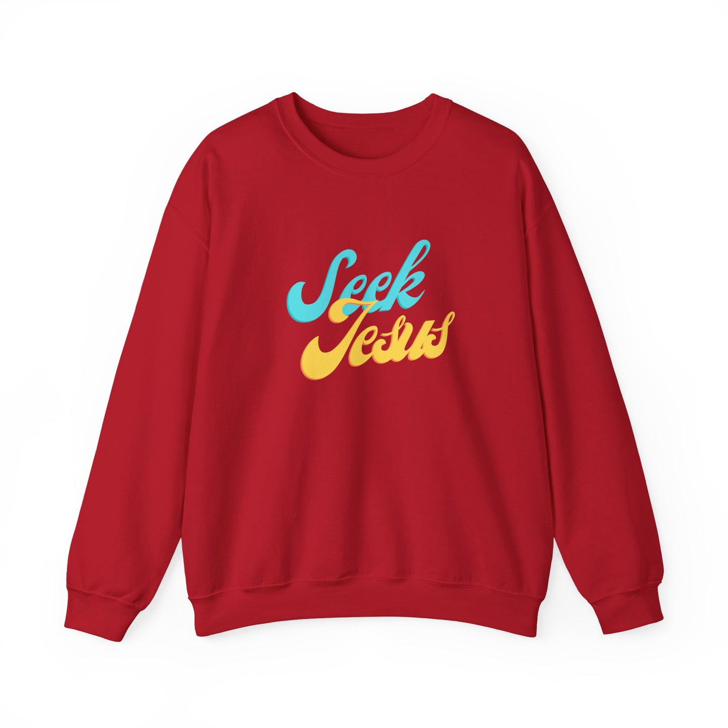 Adult Unisex - Seek Jesus Crewneck Sweatshirt