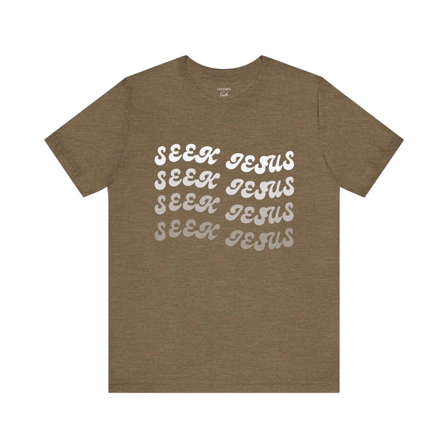 Adult Unisex - Seek Jesus Short Sleeve Tee