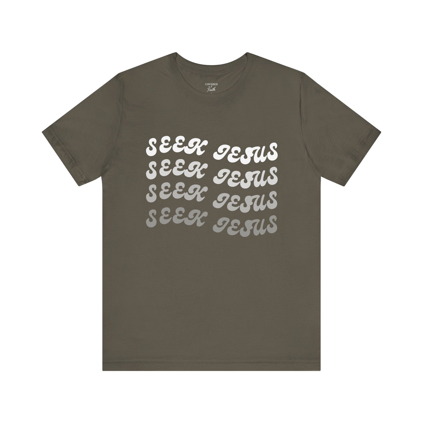 Adult Unisex - Seek Jesus Short Sleeve Tee