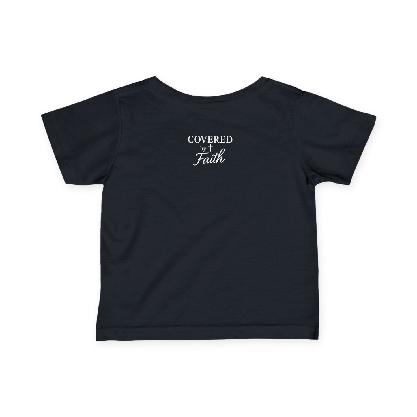 Infant Yahweh Cross Fine Jersey Tee - Covered by Faith