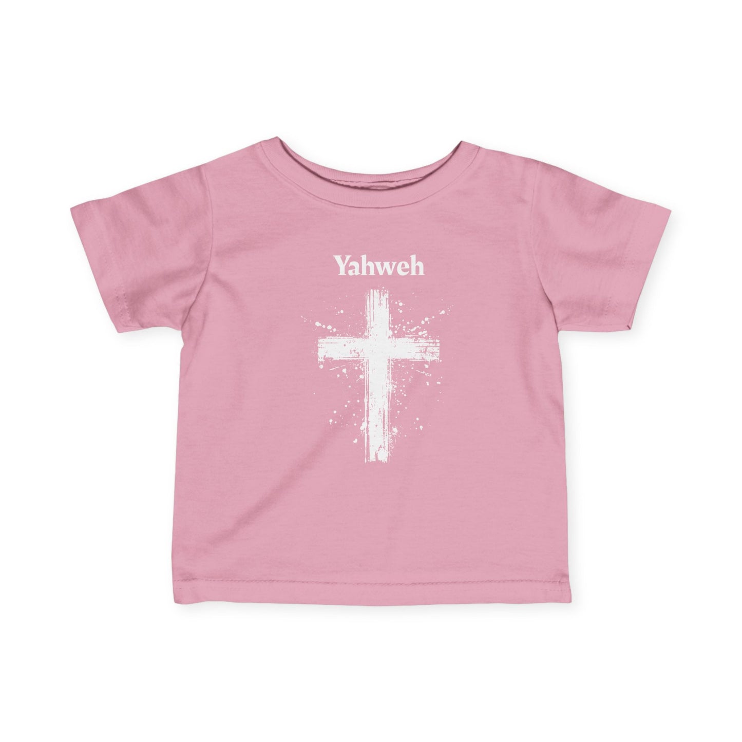 Infant Yahweh Cross Fine Jersey Tee - Covered by Faith
