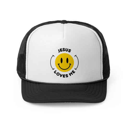 Adult - Jesus Loves Me Trucker Hat