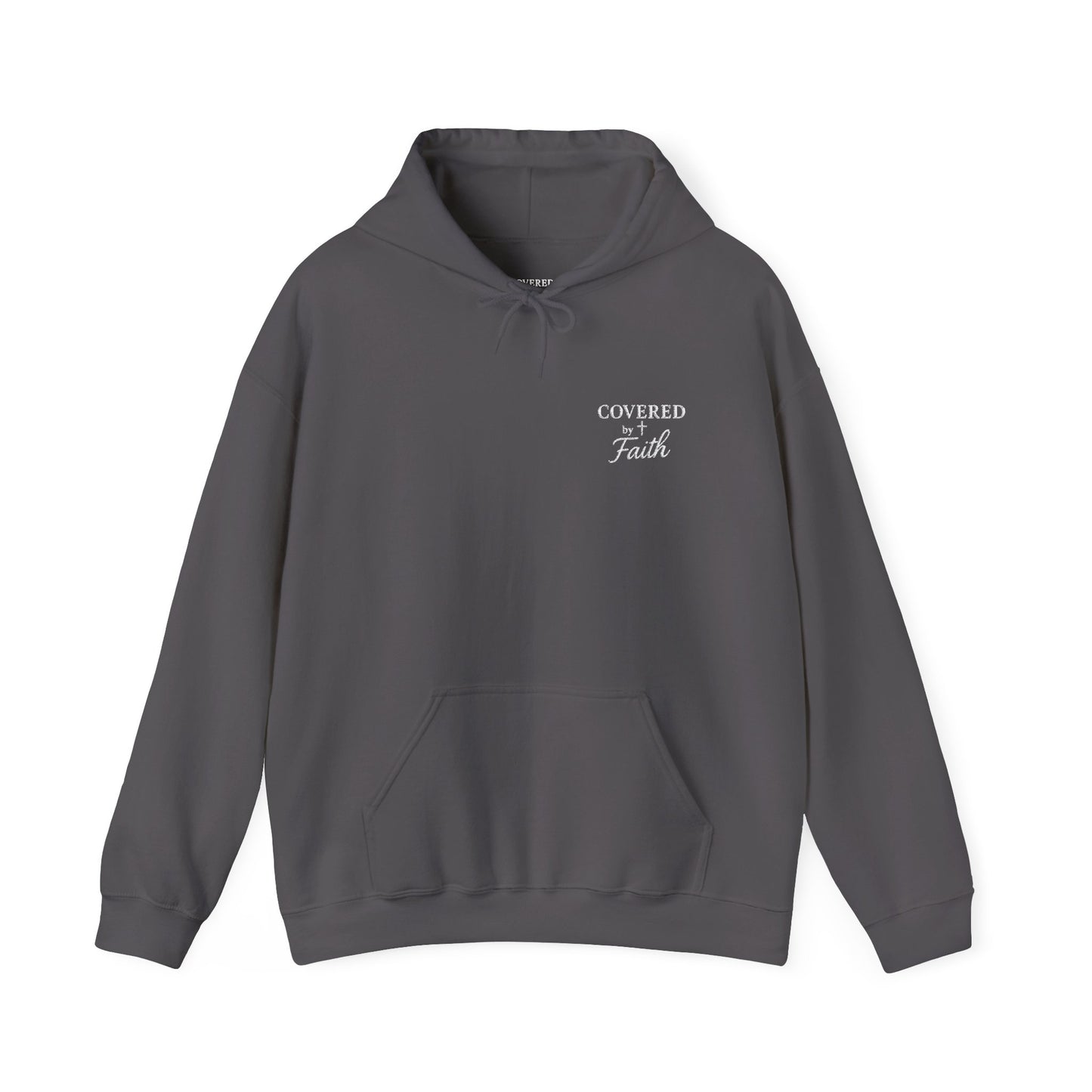 Unisex Covered x Faith Logo Branded Hoodie